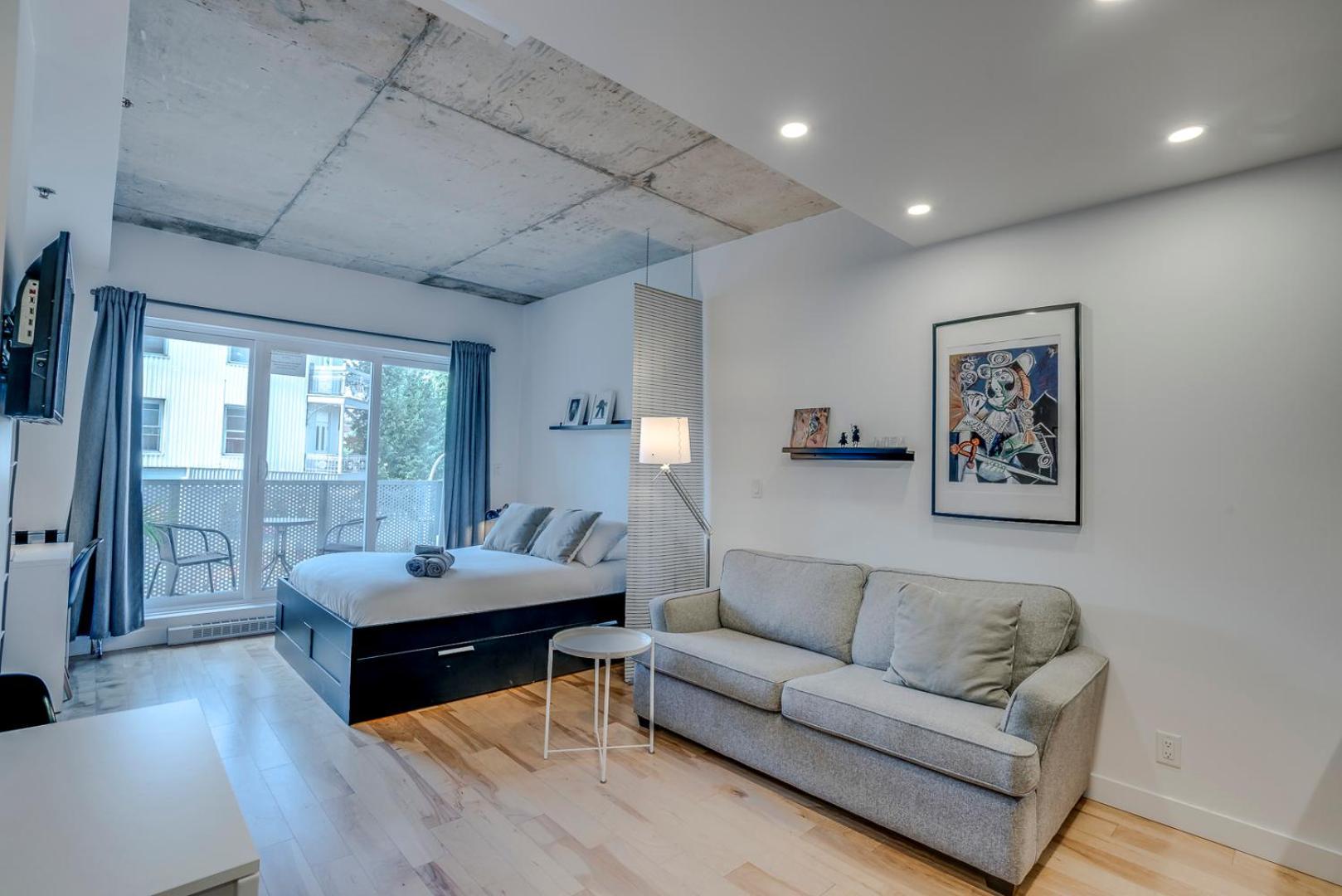 Le Studio Picasso "Parking Inclus" Квебек Экстерьер фото