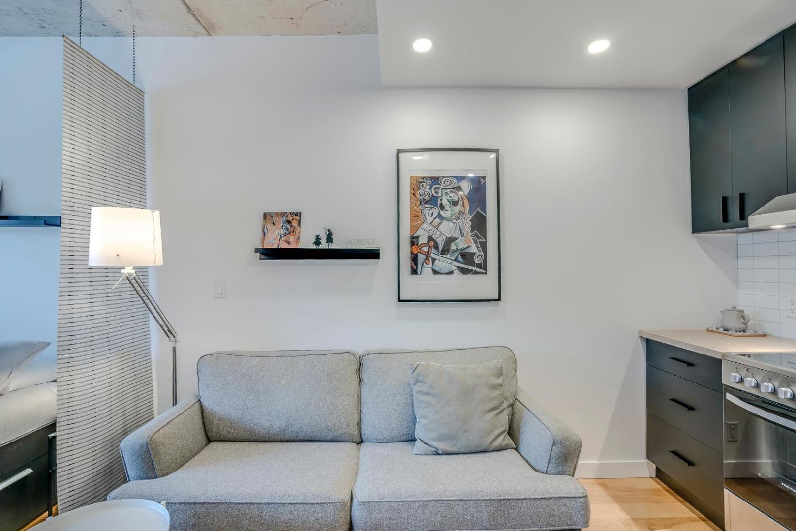 Le Studio Picasso "Parking Inclus" Квебек Экстерьер фото